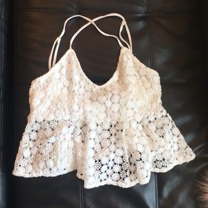 Forever 21 Lace Crop Top